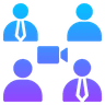 Video Collaboration Icon